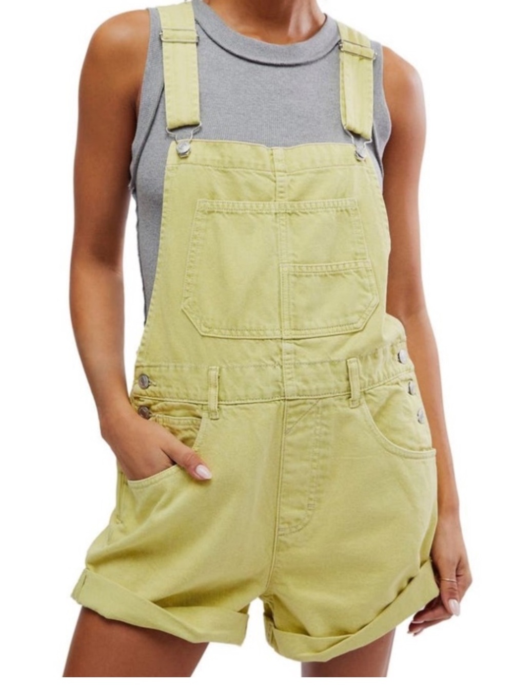 We the free people ziggy shortalls - Picture 1 of 6